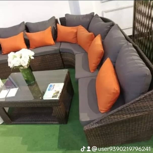 Rattan sofa set